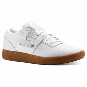 Reebok Club Workout Turnschuhe Herren - Weiß/Grau - DE 795-TQI